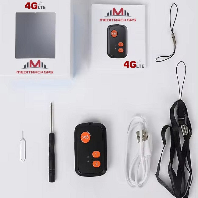 MediTrackGPS® MT51 Personal GPS Tracker Pendant 4G