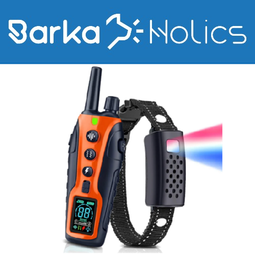 BARKAHOLICS® RS3 Remote Dog Training E-Collar 1200m 1-2 Dogs