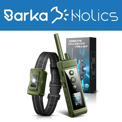 BARKAHOLICS® RS5 Remote Dog Training E-Collar 1250m 1-2 Dogs